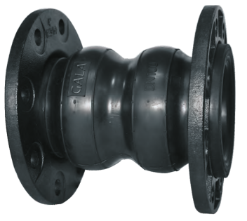 Twin-Sphere Rubber Joint with Floating Flanges GFLAX-F2